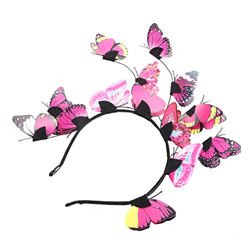 TOGEVAL Braut Kopfschmuck Schmetterling Haarreif Dekoratives Haarschmuck für Hochzeiten Karneval und Cosplay Accessoire für Partys und Besondere Anlässe TOGEVAL Braut Kopfschmuck Schmetterling Haarreif Dekoratives Haarschmuck für Hochzeiten Karneval und Cosplay Accessoire für Partys und Besondere Anlässe von TOGEVAL