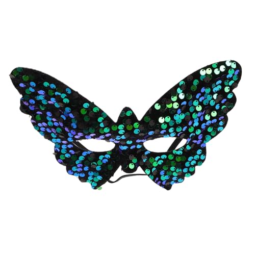 TOGEVAL Dekorative Schmetterling-maskerade-maske Für Frauen, Glitzernde, Elegante Pailletten-maske, Mitbringsel Für Partys, Cosplay Und Themenveranstaltungen TOGEVAL Dekorative Schmetterling-maskerade-maske Für Frauen, Glitzernde, Elegante Pailletten-maske, Mitbringsel Für Partys, Cosplay Und Themenveranstaltungen von TOGEVAL