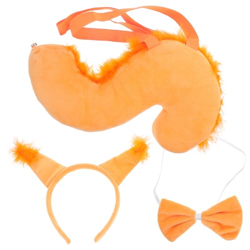 TOGEVAL Eichhörnchen-stirnband-set Ohren Halloween Cosplay Tierstirnband Süßes Eichhörnchen-ohr-stirnband Tier Niedliches Tierstirnbänder Stoff Gelb TOGEVAL Eichhörnchen-stirnband-set Ohren Halloween Cosplay Tierstirnband Süßes Eichhörnchen-ohr-stirnband Tier Niedliches Tierstirnbänder Stoff Gelb von TOGEVAL