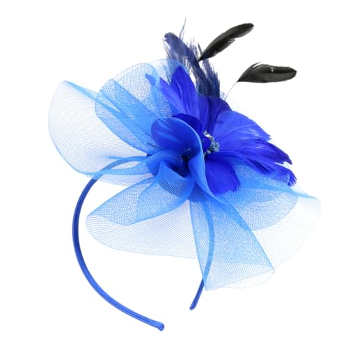 TOGEVAL Eleganter Haarschmuck Netzgarn Kopfschmuck Damen Haarreif Party Headwear Modisch Bequem TOGEVAL Eleganter Haarschmuck Netzgarn Kopfschmuck Damen Haarreif Party Headwear Modisch Bequem von TOGEVAL