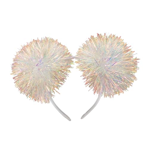 TOGEVAL Glitzernde Lametta Pompom Kinderhaarbänder Spaßiges Stirnband für Weihnachten Cosplay und Partys Elastisch und Leicht für Geeignet TOGEVAL Glitzernde Lametta Pompom Kinderhaarbänder Spaßiges Stirnband für Weihnachten Cosplay und Partys Elastisch und Leicht für Geeignet von TOGEVAL