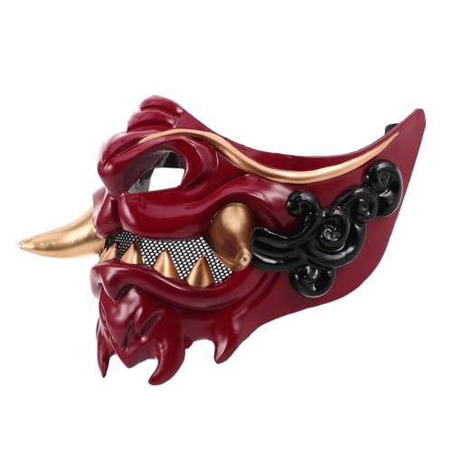 TOGEVAL Halbgesichtsmaske für Halloween Karneval Verstellbar für Männer Frauen für Theateraufführungen Kostümpartys TOGEVAL Halbgesichtsmaske für Halloween Karneval Verstellbar für Männer Frauen für Theateraufführungen Kostümpartys von TOGEVAL