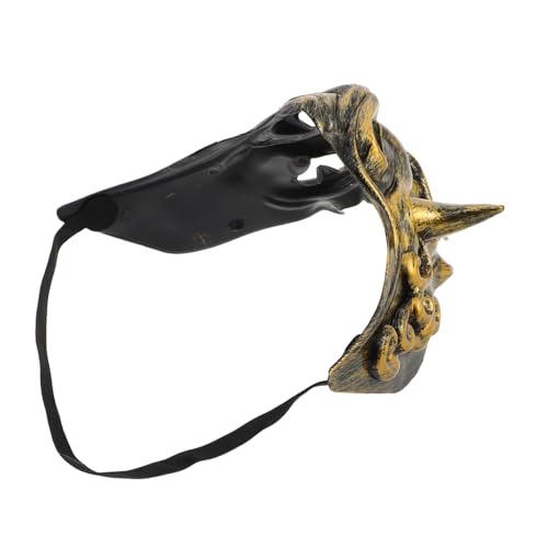 TOGEVAL Halbgesichtsmaske mit Einzigartigem Design Atmungsaktiv für Halloween Maskenball Leuchtendem TOGEVAL Halbgesichtsmaske mit Einzigartigem Design Atmungsaktiv für Halloween Maskenball Leuchtendem von TOGEVAL