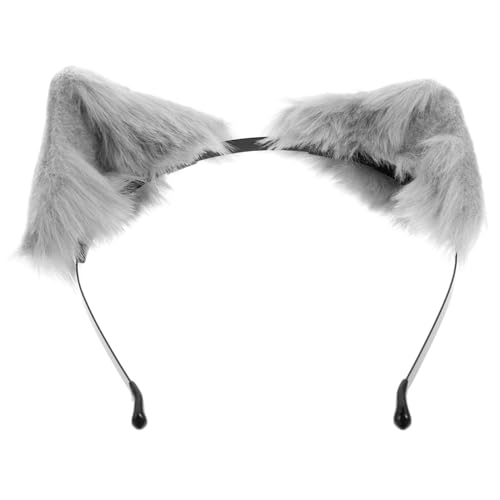 TOGEVAL Handgefertigtes Katzenohren Haarreif Flauschiges Design Langlebiges Material Lolita Cosplay Stirnband für Halloween Party Teenager und Erwachsene TOGEVAL Handgefertigtes Katzenohren Haarreif Flauschiges Design Langlebiges Material Lolita Cosplay Stirnband für Halloween Party Teenager und Erwachsene von TOGEVAL