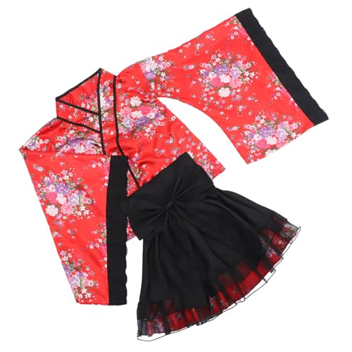 TOGEVAL Traditionelles Japanisches Kimono Cosplay Outfit Für Damen Rotes Maid Kostü Größe Perfekt Für Cosplay Und Spezielle Anlässe TOGEVAL Traditionelles Japanisches Kimono Cosplay Outfit Für Damen Rotes Maid Kostü Größe Perfekt Für Cosplay Und Spezielle Anlässe von TOGEVAL