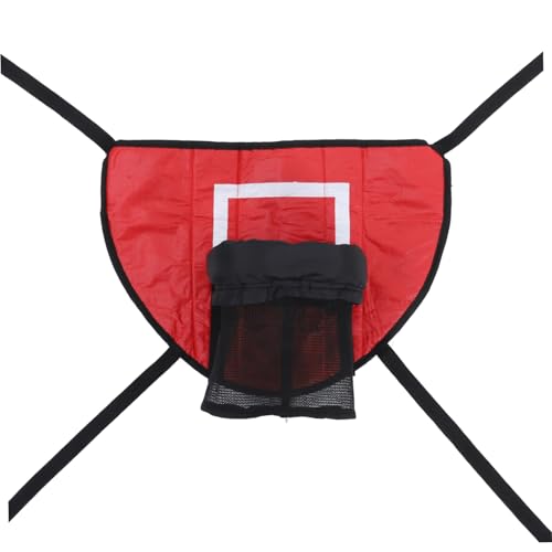 TOGEVAL Kinder Basketballkorb Basketballkorb Für Trampolin Outdoor Trampolinbedarf Trampolin Basketballkorb Befestigung Trampolin Basketballständer Basketballkorb Spielzeug von TOGEVAL