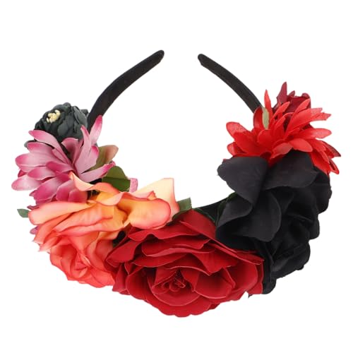 TOGEVAL Kopfschmuck für Haarschmuck für Halloween Stirnband für Partys und Feiertage Praktischer und Leichter Haarkranz für Unvergessliche Fotos und Cosplay Dekoration TOGEVAL Kopfschmuck für Haarschmuck für Halloween Stirnband für Partys und Feiertage Praktischer und Leichter Haarkranz für Unvergessliche Fotos und Cosplay Dekoration von TOGEVAL