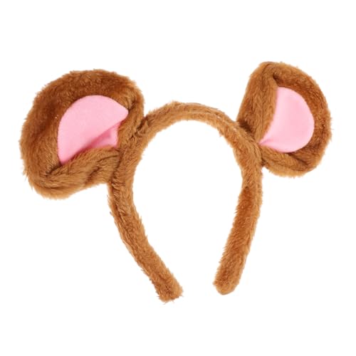 TOGEVAL Kuscheliges Mäuseohren Stirnband aus Weichem Plüsch Niedliches Tierkostüm Accessoire für Halloween und Cosplay Verstellbar und Komfortabel Geeignet für Erwachsene und Perfektes TOGEVAL Kuscheliges Mäuseohren Stirnband aus Weichem Plüsch Niedliches Tierkostüm Accessoire für Halloween und Cosplay Verstellbar und Komfortabel Geeignet für Erwachsene und Perfektes von TOGEVAL