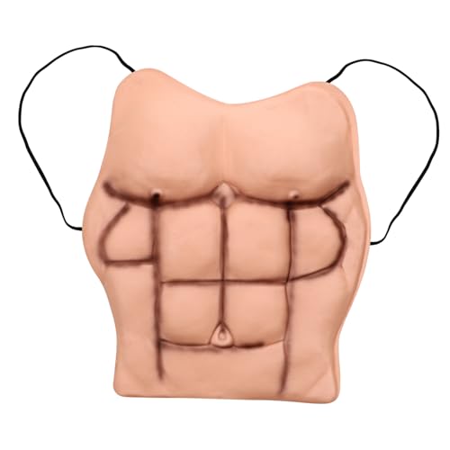 TOGEVAL Künstlicher Gefälschter Brustmuskel Für Cosplay Realistisches Aussehen Leicht Zu Tragen Und Mitzunehmen Party-accessoire TOGEVAL Künstlicher Gefälschter Brustmuskel Für Cosplay Realistisches Aussehen Leicht Zu Tragen Und Mitzunehmen Party-accessoire von TOGEVAL