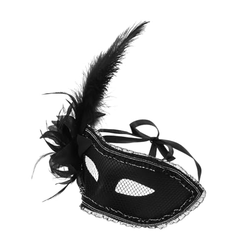 TOGEVAL Maske Venezianische Karnevalskostüme Plastik Black TOGEVAL Maske Venezianische Karnevalskostüme Plastik Black von TOGEVAL
