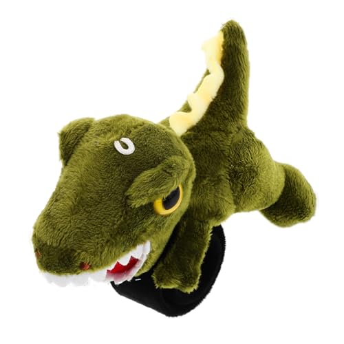 TOGEVAL Niedliches Dinosaurier Plüschtier für Jungen Weicher Stofftier Anhänger Mini Dekoration für Rucksäcke Motorradzubehör Party Trick Grün von TOGEVAL