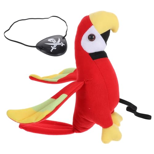 TOGEVAL Plüsch Piratenkostüm mit Augenmaske Weiches Kuscheltier als Halloween Cosplay Requisite für Piraten Mottoparty und Kostümspiele Wiederverwendbar und Langlebig TOGEVAL Plüsch Piratenkostüm mit Augenmaske Weiches Kuscheltier als Halloween Cosplay Requisite für Piraten Mottoparty und Kostümspiele Wiederverwendbar und Langlebig von TOGEVAL