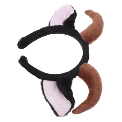 TOGEVAL Plüsch Schafohren Haarreif Tierkostüm Zubehör für Erwachsene Elastischer Kopfschmuck für Halloween Weihnachten und Partys Langlebig und Bequem für Cosplay und Themenfeste TOGEVAL Plüsch Schafohren Haarreif Tierkostüm Zubehör für Erwachsene Elastischer Kopfschmuck für Halloween Weihnachten und Partys Langlebig und Bequem für Cosplay und Themenfeste von TOGEVAL