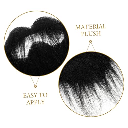 TOGEVAL Realistischer Großer Vollbart aus Plüsch für Halloween Cosplay Wiederverwendbar Langlebig Sicheres Material für Kostüm Party und Bühnenauftritte TOGEVAL Realistischer Großer Vollbart aus Plüsch für Halloween Cosplay Wiederverwendbar Langlebig Sicheres Material für Kostüm Party und Bühnenauftritte von TOGEVAL