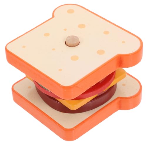 TOGEVAL Holzspielzeug Für Kleinkinder Montessori Sandwichspiel Für Entwicklung Von Feinmotorik Und Problemlösungsfähigkeiten Pädagogisches Lernspielzeug Für Mädchen Im Vorschulalter von TOGEVAL