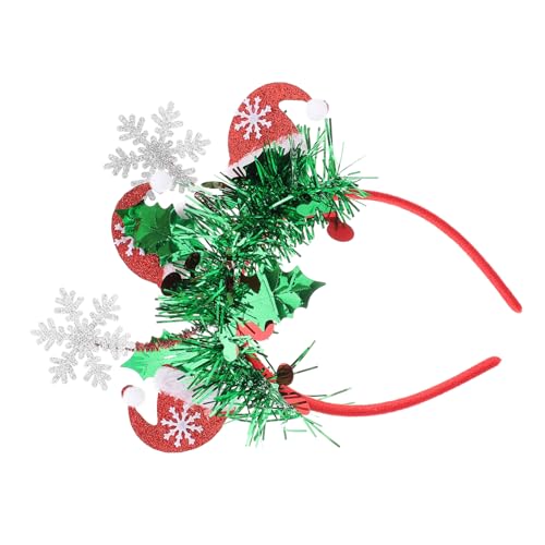 TOGEVAL Schneeflocke Weihnachtsmütze Zubehör Spaß Funkeln Farben Für Silvester Stirnband Led Dekoration Favorisieren Party Kopfbedeckung Elastisch Kopfschmuck Prinzessin Mädchen Vlies TOGEVAL Schneeflocke Weihnachtsmütze Zubehör Spaß Funkeln Farben Für Silvester Stirnband Led Dekoration Favorisieren Party Kopfbedeckung Elastisch Kopfschmuck Prinzessin Mädchen Vlies von TOGEVAL