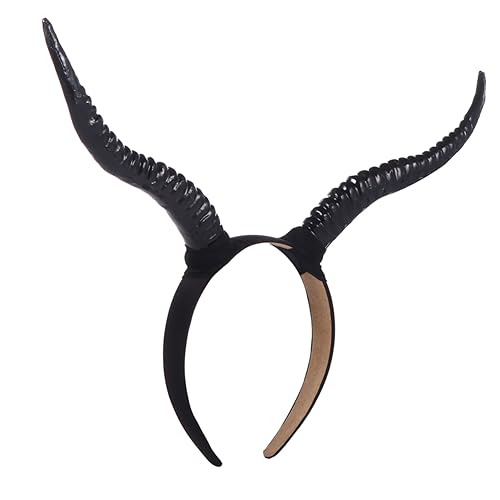 TOGEVAL Simulation Antelope Horn Haarreif Für Halloween-cosplay Gothic Haarschmuck Leicht Und Accessoire Für Partys Und Besondere Anlässe TOGEVAL Simulation Antelope Horn Haarreif Für Halloween-cosplay Gothic Haarschmuck Leicht Und Accessoire Für Partys Und Besondere Anlässe von TOGEVAL
