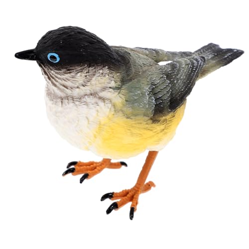 TOGEVAL Simulationsvogel simuliert Modelle Vogelspielzeug für Schreibtisch-Vogelmodell künstlich Szenenlayout- gefälschtes Vogeldekor kleines Vogelmodell Wohnkultur Vogel Figur PVC von TOGEVAL