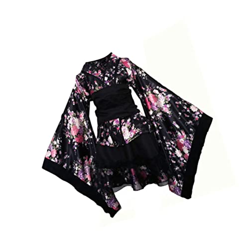 TOGEVAL Traditionelles Japanisches Maid Kostü Kimono Kleid Für Frauen Cosplay Outfit Größe XXXL Ideal Für Anime Fans Und Karneval Veranstaltungen TOGEVAL Traditionelles Japanisches Maid Kostü Kimono Kleid Für Frauen Cosplay Outfit Größe XXXL Ideal Für Anime Fans Und Karneval Veranstaltungen von TOGEVAL