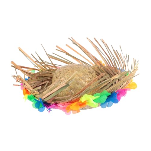 TOGEVAL Unisex-bucket-hut Für Hawaii-party-kostüme Aus Lei-material von TOGEVAL