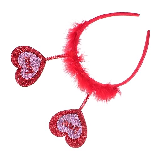 TOGEVAL Valentinstag Haarreif mit Pailletten Herzförmiges Kostüm Haarband Accessoire für Partys und Hochzeiten Leicht und Bequem für Verschiedene Anlässe TOGEVAL Valentinstag Haarreif mit Pailletten Herzförmiges Kostüm Haarband Accessoire für Partys und Hochzeiten Leicht und Bequem für Verschiedene Anlässe von TOGEVAL