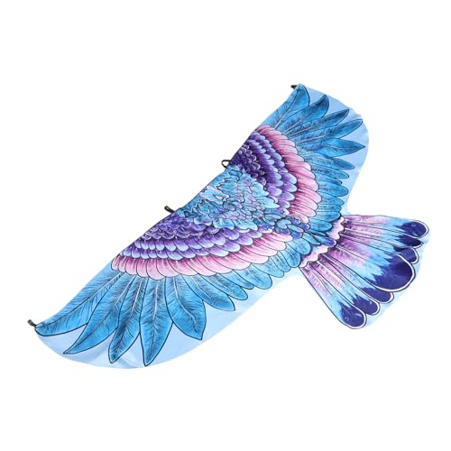 TOGEVAL Verstellbarer Erwachsener Adlerflügel Umhang Cosplay Kostüm Flügel Cape für Halloween Party Fasching Karneval Vogel Flügel Zubehör mit Komfortablem Tragegefühl von TOGEVAL