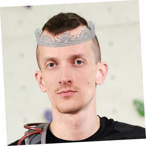 TOGEVAL Vintage Herren Königskrone Antikem Finish Komfortables Cosplay haarschmuck für Party Festival Hochzeit Mittelalter Kostüm Einzigartiges Retro Diadem TOGEVAL Vintage Herren Königskrone Antikem Finish Komfortables Cosplay haarschmuck für Party Festival Hochzeit Mittelalter Kostüm Einzigartiges Retro Diadem von TOGEVAL