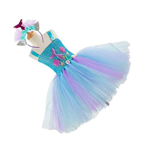 TOGEVAL Prinzessinnenkleid Tutu-rock für Jungen und Mädchen Meerjungfrauen-kostüm Party Geburtstag TOGEVAL Prinzessinnenkleid Tutu-rock für Jungen und Mädchen Meerjungfrauen-kostüm Party Geburtstag von TOGEVAL