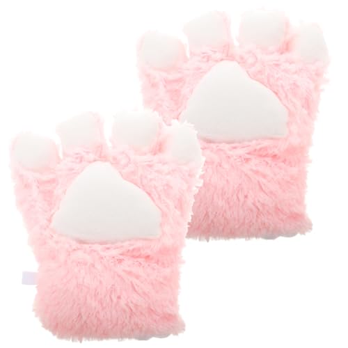 TOGEVAL Cosplay Set Halloween Üsch Katzenpfoten Für Cosplay Flauschige Katzenpfote Fäustlinge Bequeme Katzenpfoten Mitten Für Erwachsene TOGEVAL Cosplay Set Halloween Üsch Katzenpfoten Für Cosplay Flauschige Katzenpfote Fäustlinge Bequeme Katzenpfoten Mitten Für Erwachsene von TOGEVAL
