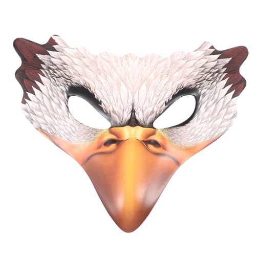 TOGEVAL Leder Bedruckter Vogel Tier Karneval Adler Erwachsene Für Halloween Kostüm Design von TOGEVAL