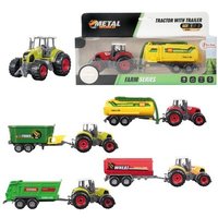 TOI TOYS 28094Z METAL Traktor mt Anhänger - sortiert TOI TOYS 28094Z METAL Traktor mt Anhänger - sortiert von TOI-TOYS