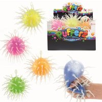TOI TOYS 51013Z PUFFERZ Pufferball -Super Shiny Spikey, sortiert von TOI-TOYS