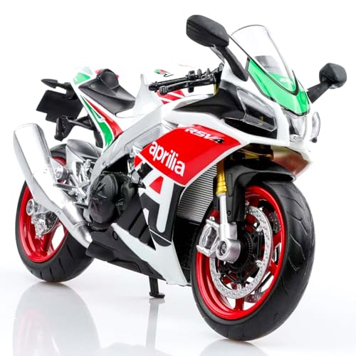 TOKAXI 1/12 Maßstab Aprilia RSVA RR1000 Diecast Spielzeugmotorräder, Aprilia Motorradmodell, Aprilia Motorrad-Spielzeug Geschenke für Jungen und Mädchen TOKAXI 1/12 Maßstab Aprilia RSVA RR1000 Diecast Spielzeugmotorräder, Aprilia Motorradmodell, Aprilia Motorrad-Spielzeug Geschenke für Jungen und Mädchen von TOKAXI
