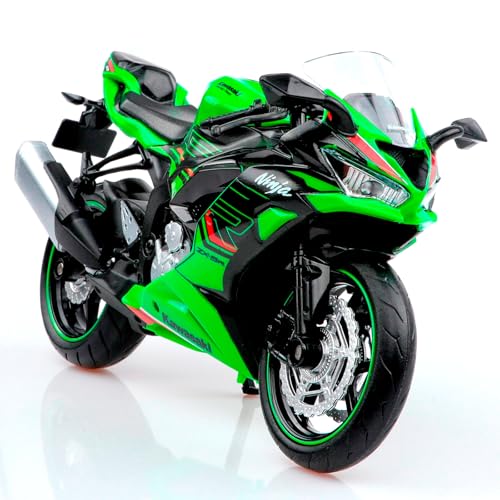 TOKAXI 1/12 Maßstab Kawasaki Ninja Z6 Diecast Spielzeugmotorräder, Kawasaki Motorradmodell, Ninja Motorrad-Spielzeug Geschenke für Jungen und Mädchen TOKAXI 1/12 Maßstab Kawasaki Ninja Z6 Diecast Spielzeugmotorräder, Kawasaki Motorradmodell, Ninja Motorrad-Spielzeug Geschenke für Jungen und Mädchen von TOKAXI