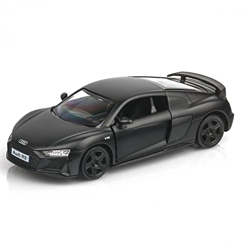 TOKAXI 1/36 Maßstab Audi R8 Diecast Automodelle, Rückziehautos Audi Spielzeugautos, Autogeschenke für Jungen und Mädchen von TOKAXI