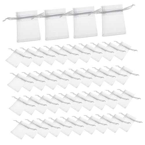 TOKIDNY 100 Stück Geschenkbeutel, Netzbeutel, Kleine Schmuckverpackungsbeutel, Organza Geschenkbeutel, Kleine Schmuckbeutel, Kleine Beutel Mit Kordelzug Design, Aufbewahrungsbeutel, TOKIDNY 100 Stück Geschenkbeutel, Netzbeutel, Kleine Schmuckverpackungsbeutel, Organza Geschenkbeutel, Kleine Schmuckbeutel, Kleine Beutel Mit Kordelzug Design, Aufbewahrungsbeutel, von TOKIDNY