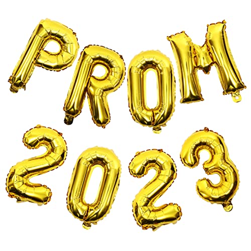 TOKIDNY 2 Sätze Prom Partyballons Leichte Graduation Dekoration Sichere und Langlebige Folienballons für Innen und Außen für Abschlussfeier Geburtstagsdeko Kreative von TOKIDNY