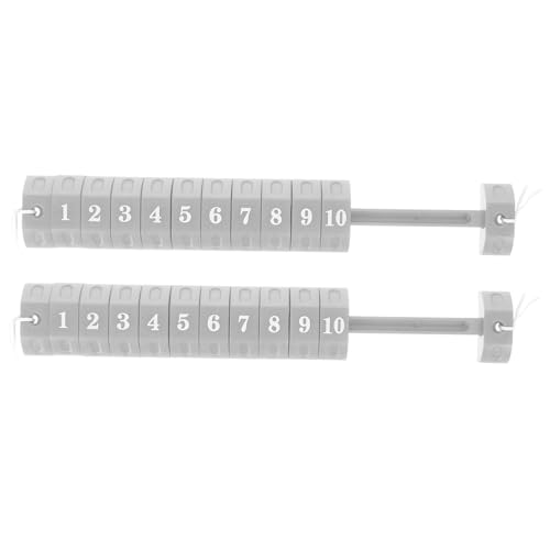 TOKIDNY 2 Stück Quadratischer Punktezähler, Tragbare Punktemarker, Punktezähler, Praktische Punktemarker, Tischspielzubehör, Punktezähler, Mehrzweck Punktezähler, Tisch Punktezähler TOKIDNY 2 Stück Quadratischer Punktezähler, Tragbare Punktemarker, Punktezähler, Praktische Punktemarker, Tischspielzubehör, Punktezähler, Mehrzweck Punktezähler, Tisch Punktezähler von TOKIDNY