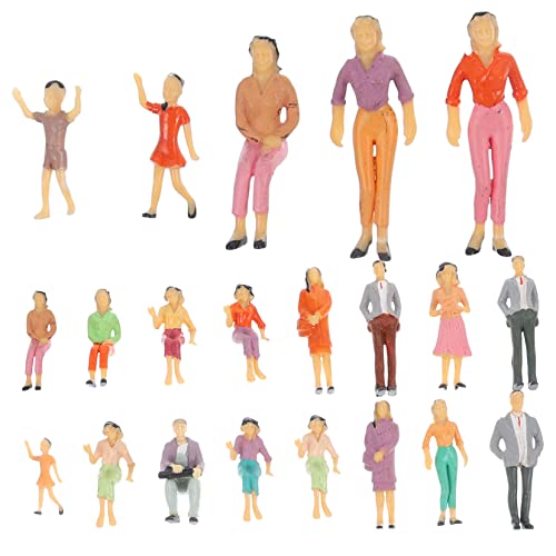 TOKIDNY 26Pcs Little Decor Doll House Doll House Menschen Figuren Figuren Winzige Menschen Miniaturfiguren Puppenhaus Decors Menschen Miniaturen Sandtisch Accessoire TOKIDNY 26Pcs Little Decor Doll House Doll House Menschen Figuren Figuren Winzige Menschen Miniaturfiguren Puppenhaus Decors Menschen Miniaturen Sandtisch Accessoire von TOKIDNY