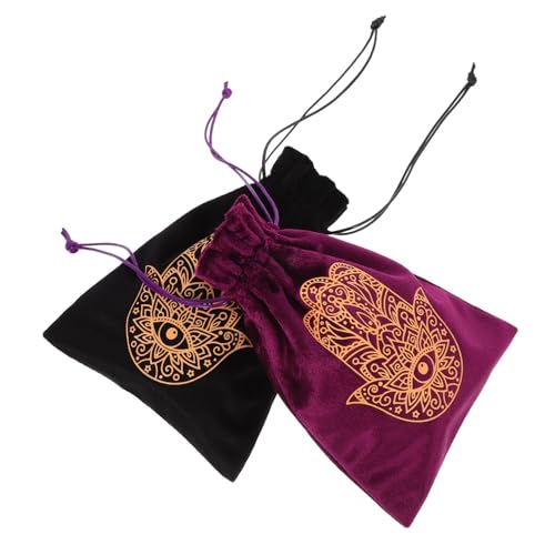 TOKIDNY 2St Tarot-Tasche Tarotkarten mit Reiseführer Tarotkartenhalter Tasche für Tarotkarten karten aufbewahrung tarot zubehör Tarot Tasche mit Kordelzug Tarot-Aufbewahrungstasche Flanell TOKIDNY 2St Tarot-Tasche Tarotkarten mit Reiseführer Tarotkartenhalter Tasche für Tarotkarten karten aufbewahrung tarot zubehör Tarot Tasche mit Kordelzug Tarot-Aufbewahrungstasche Flanell von TOKIDNY