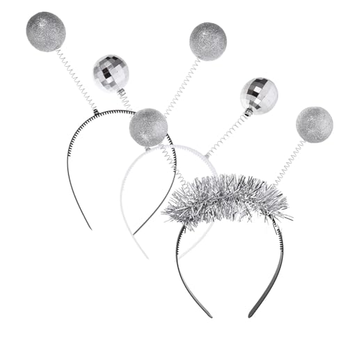 TOKIDNY 3 Stück Lustiges Alien-cosplay-zubehör, Kostüm, Neuheit, Alien-stirnband Für Halloween-partys, Alien-antennen-stirnband, Themenparty, Cosplay-kostüm-zubehör TOKIDNY 3 Stück Lustiges Alien-cosplay-zubehör, Kostüm, Neuheit, Alien-stirnband Für Halloween-partys, Alien-antennen-stirnband, Themenparty, Cosplay-kostüm-zubehör von TOKIDNY