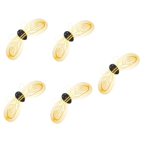 TOKIDNY 5 Stück Kleine Bienenflügel, Partyflügel, Requisitenflügel Für Kostümflügel, Bienenflügel Für Kinder, Bienenflügel Zum Anziehen, Kostümflügel, Kleinkind Bienenflügel, Flügel Für TOKIDNY 5 Stück Kleine Bienenflügel, Partyflügel, Requisitenflügel Für Kostümflügel, Bienenflügel Für Kinder, Bienenflügel Zum Anziehen, Kostümflügel, Kleinkind Bienenflügel, Flügel Für von TOKIDNY