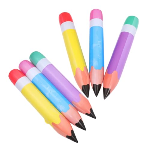 TOKIDNY 6 Stück Teiliges Aufblasbares PVC Bleistift Ballon Bunte Riesenstifte für Schulanfang Klassenraum Dekoration Kinderfreundliche Partyartikel Langlebig und Einfach zu Verwenden TOKIDNY 6 Stück Teiliges Aufblasbares PVC Bleistift Ballon Bunte Riesenstifte für Schulanfang Klassenraum Dekoration Kinderfreundliche Partyartikel Langlebig und Einfach zu Verwenden von TOKIDNY