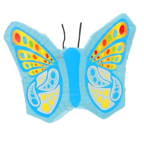 TOKIDNY Butterfly Pinata Party Dekoration zum Befüllen Süßigkeiten Kindergeburtstag Spiel Zubehör für Festivals und Feierlichkeiten Langlebiges und Sicheres Material Blaues von TOKIDNY
