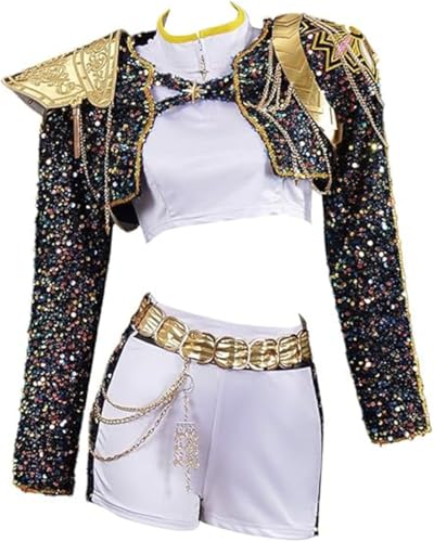 TOKYMOON Damen Filme Stars Rollenspiel Uniform Komplettes Set Halloween Party Karneval Dress für Karneval, Halloween & Party TOKYMOON Damen Filme Stars Rollenspiel Uniform Komplettes Set Halloween Party Karneval Dress für Karneval, Halloween & Party von TOKYMOON
