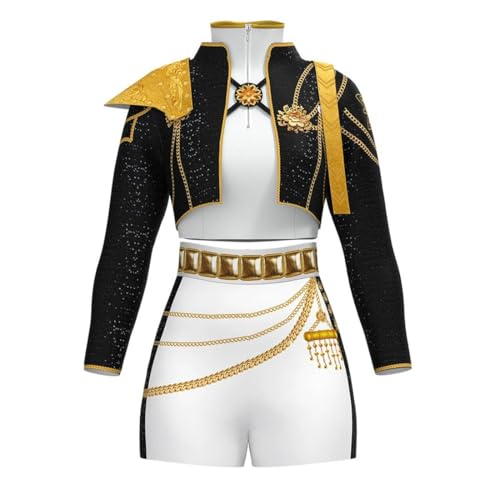 TOKYMOON Damen Filme Stars Rollenspiel Uniform Komplettes Set Halloween Party Karneval Dress für Karneval, Halloween & Party TOKYMOON Damen Filme Stars Rollenspiel Uniform Komplettes Set Halloween Party Karneval Dress für Karneval, Halloween & Party von TOKYMOON
