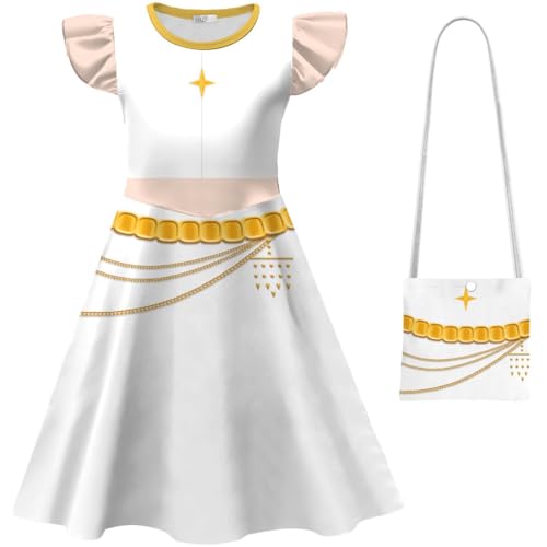 TOKYMOON Kinder Mädchen Filme Stars Rollenspiel Uniform Komplettes Kleid Set Halloween Party Karneval Dress für Karneval, Halloween & Party TOKYMOON Kinder Mädchen Filme Stars Rollenspiel Uniform Komplettes Kleid Set Halloween Party Karneval Dress für Karneval, Halloween & Party von TOKYMOON
