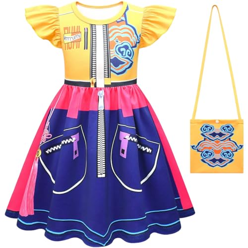 TOKYMOON Kinder Mädchen Filme Stars Rollenspiel Uniform Komplettes Kleid Set Halloween Party Karneval Dress für Karneval, Halloween & Party TOKYMOON Kinder Mädchen Filme Stars Rollenspiel Uniform Komplettes Kleid Set Halloween Party Karneval Dress für Karneval, Halloween & Party von TOKYMOON