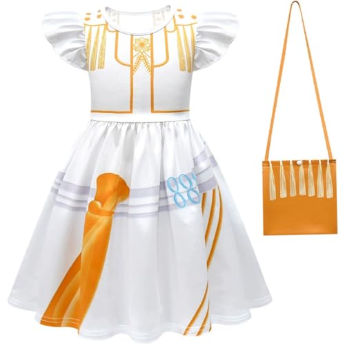 TOKYMOON Kinder Mädchen Filme Stars Rollenspiel Uniform Komplettes Kleid Set Halloween Party Karneval Dress für Karneval, Halloween & Party TOKYMOON Kinder Mädchen Filme Stars Rollenspiel Uniform Komplettes Kleid Set Halloween Party Karneval Dress für Karneval, Halloween & Party von TOKYMOON