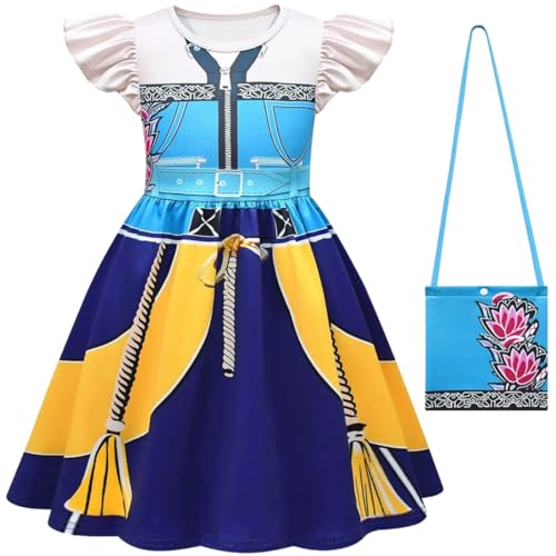 TOKYMOON Kinder Mädchen Filme Stars Rollenspiel Uniform Komplettes Kleid Set Halloween Party Karneval Dress für Karneval, Halloween & Party TOKYMOON Kinder Mädchen Filme Stars Rollenspiel Uniform Komplettes Kleid Set Halloween Party Karneval Dress für Karneval, Halloween & Party von TOKYMOON